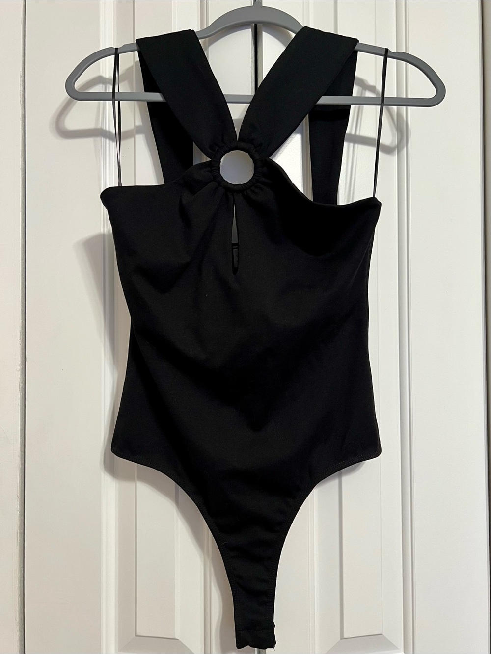 Vici Black Cutout Ring Bodysuit